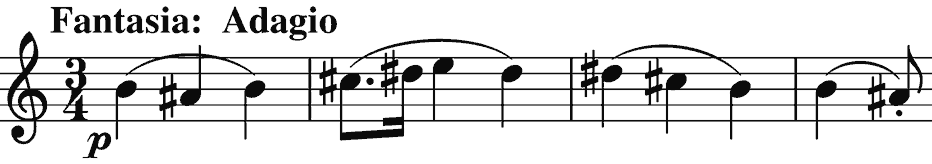Fantasia second movement