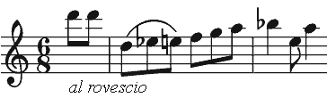 al rovescio