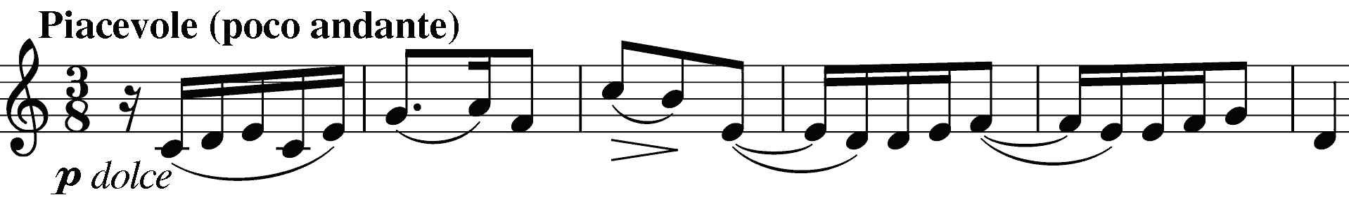 Piacevole