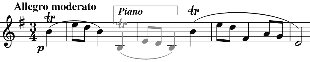sonata opens