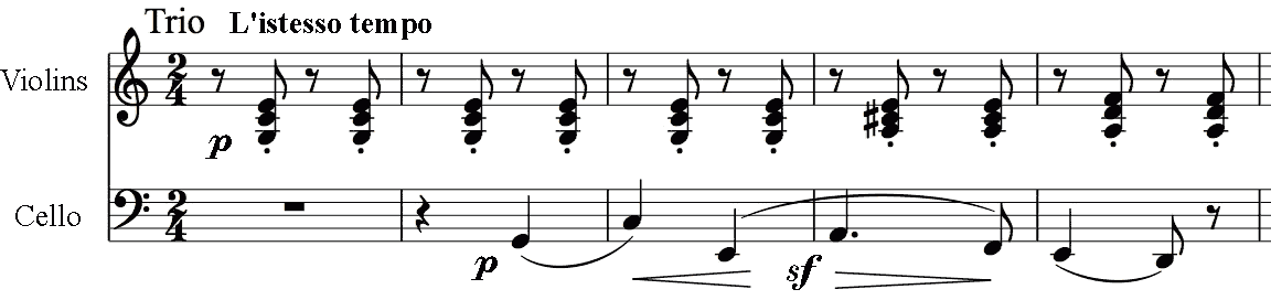 rhythmic trick
