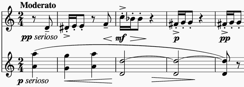 nervously apprehensive interjections