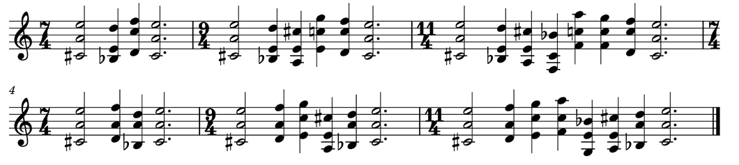 constrained six-bar phrase