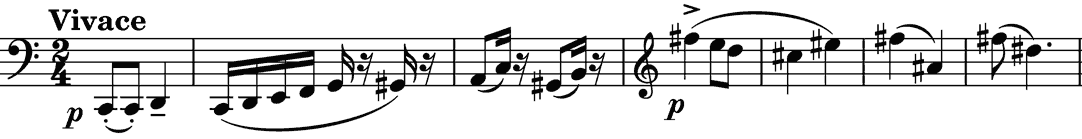 confidently calming reply from the violin
