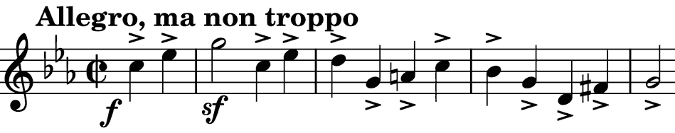 allegro ma non troppo